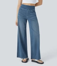 Wide Leg Fashion Jeans