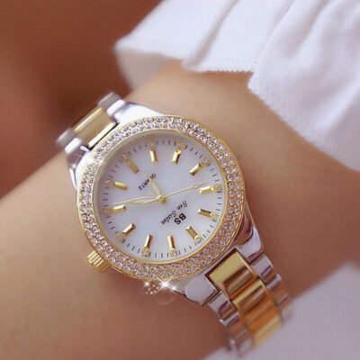 Elegant Rose Gold Ladies Watch
