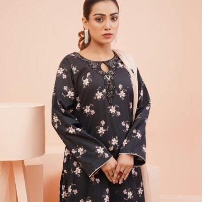 Ladies Elegant Silk Dress